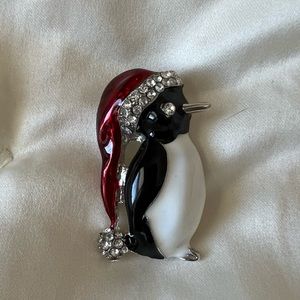 Christmas Penguin Pin